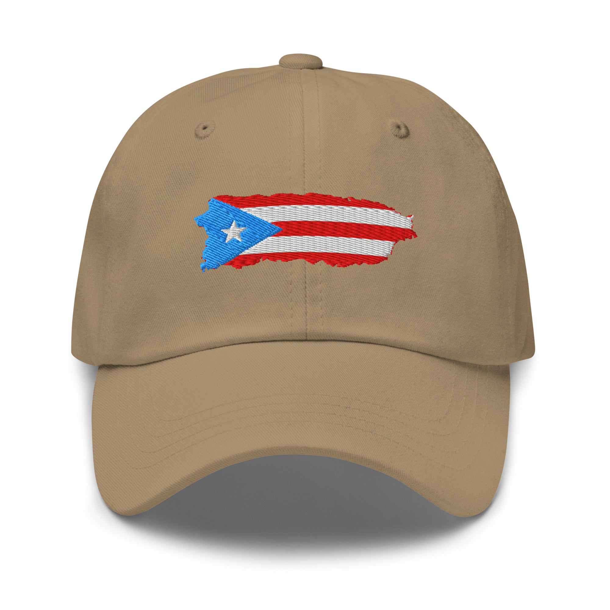 Puerto Rico Island Flag Dad Hat — view 6