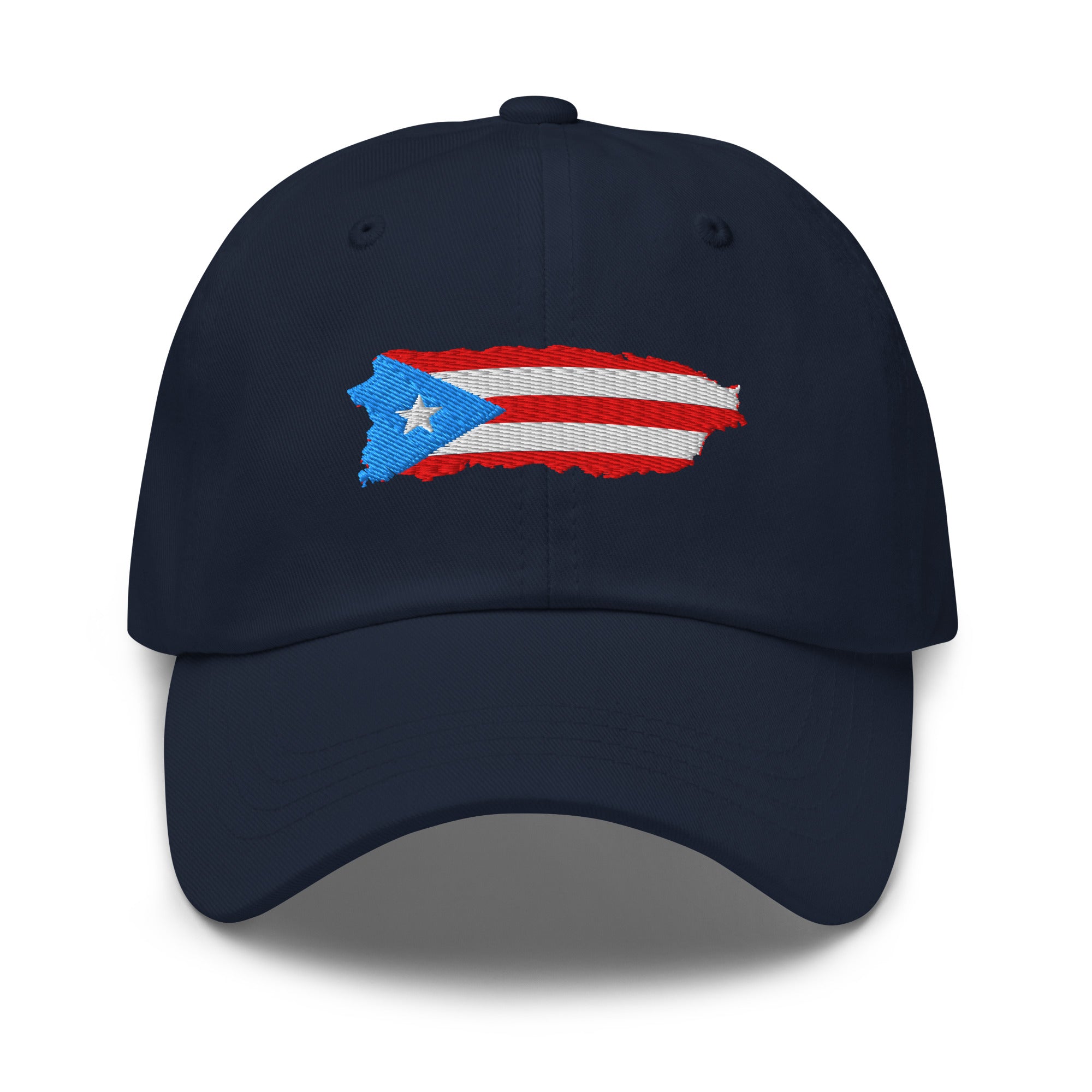 Puerto Rico Island Flag Dad Hat — view 3