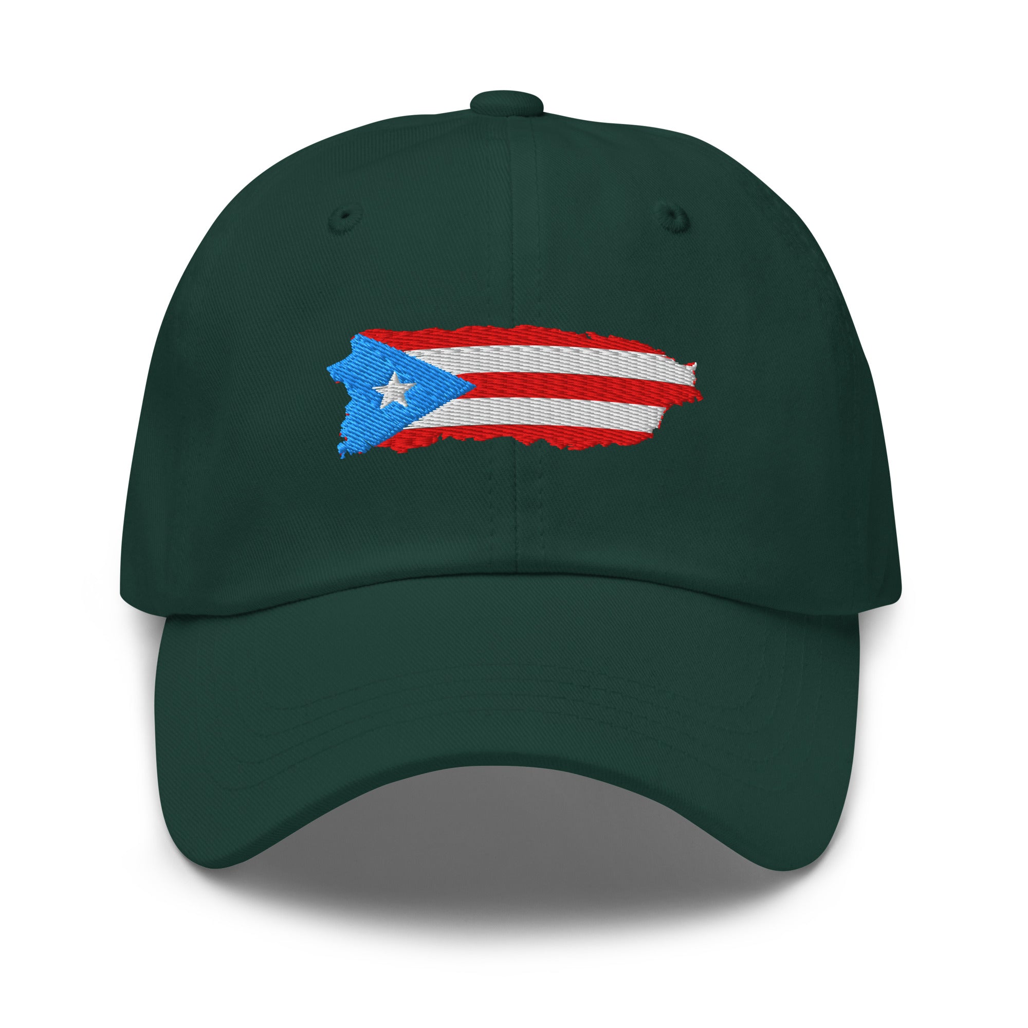 Puerto Rico Island Flag Dad Hat — view 7