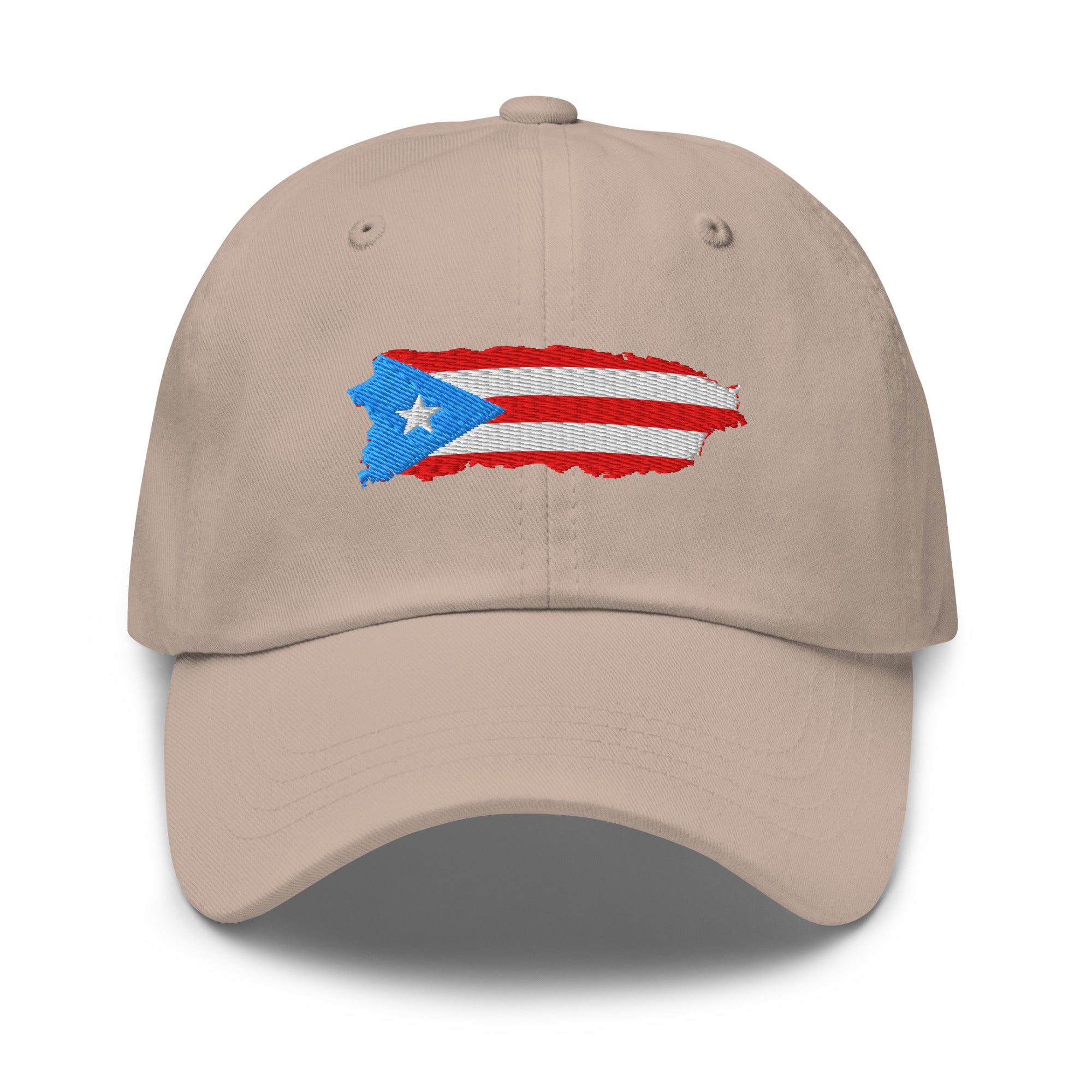 Puerto Rico Island Flag Dad Hat — view 8