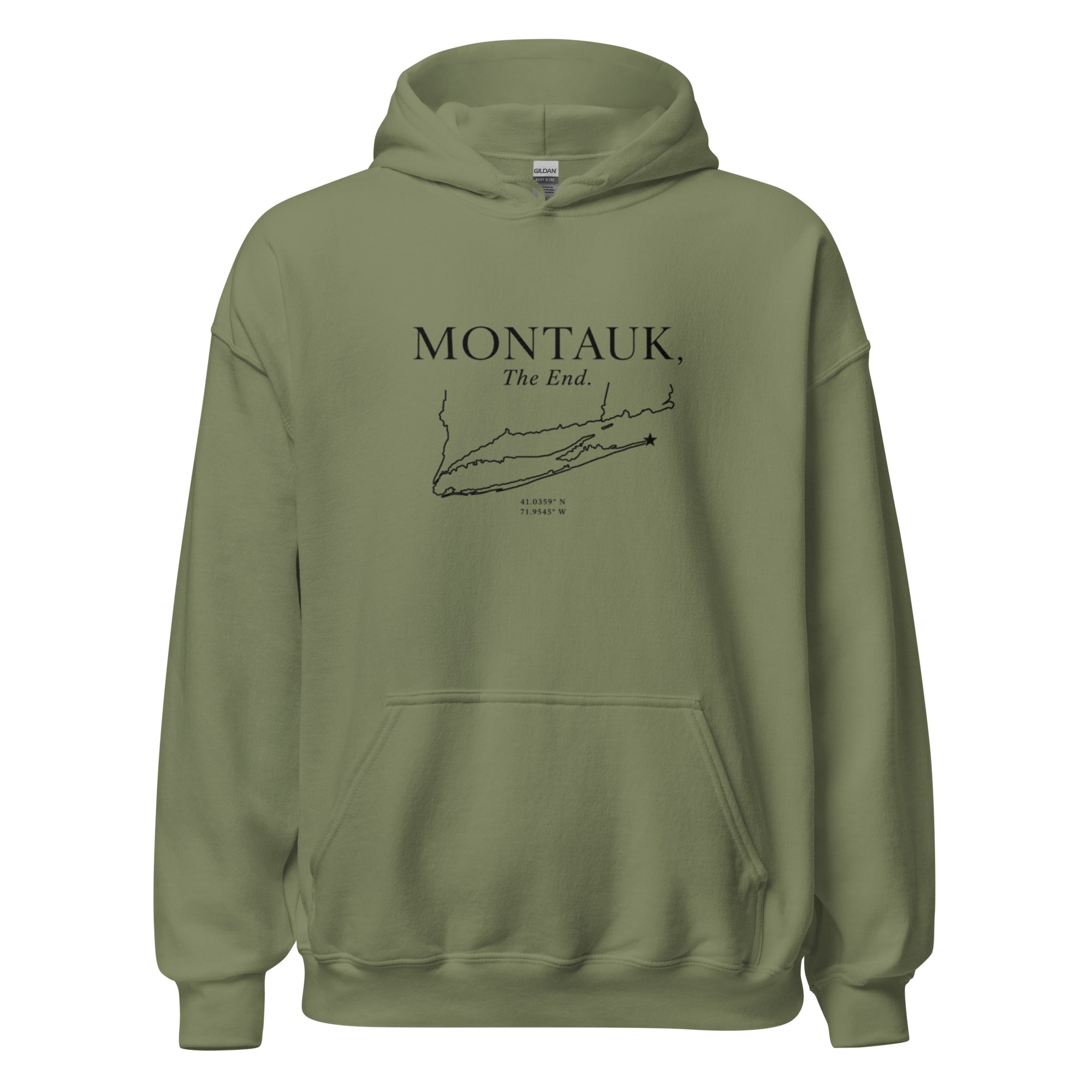 Montauk, The End. Cotton Hoody — view 6