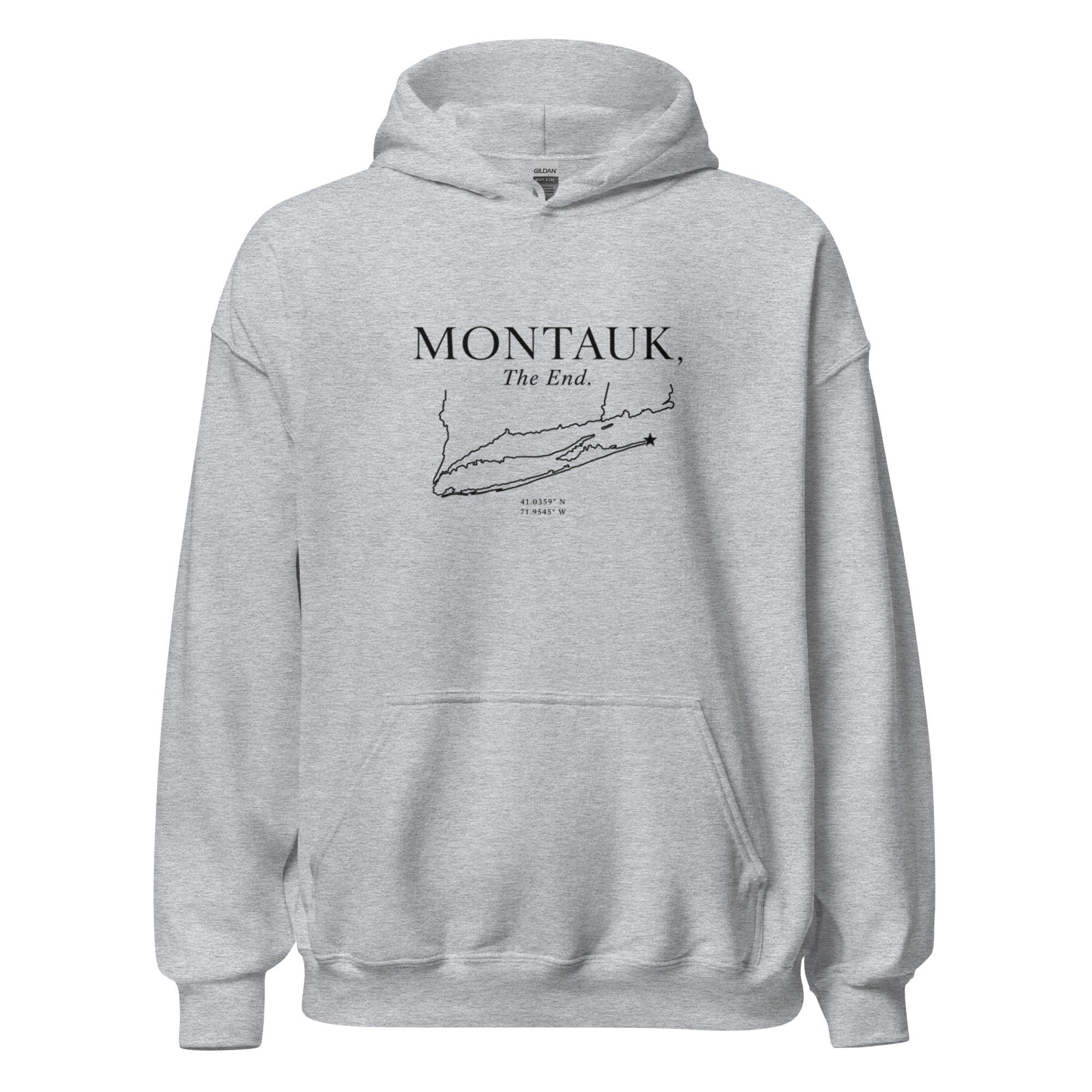 Montauk, The End. Cotton Hoody — view 7